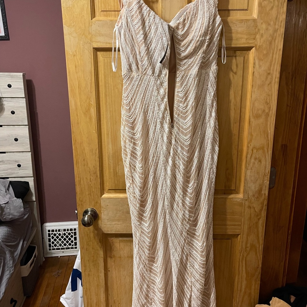 White 1x dress